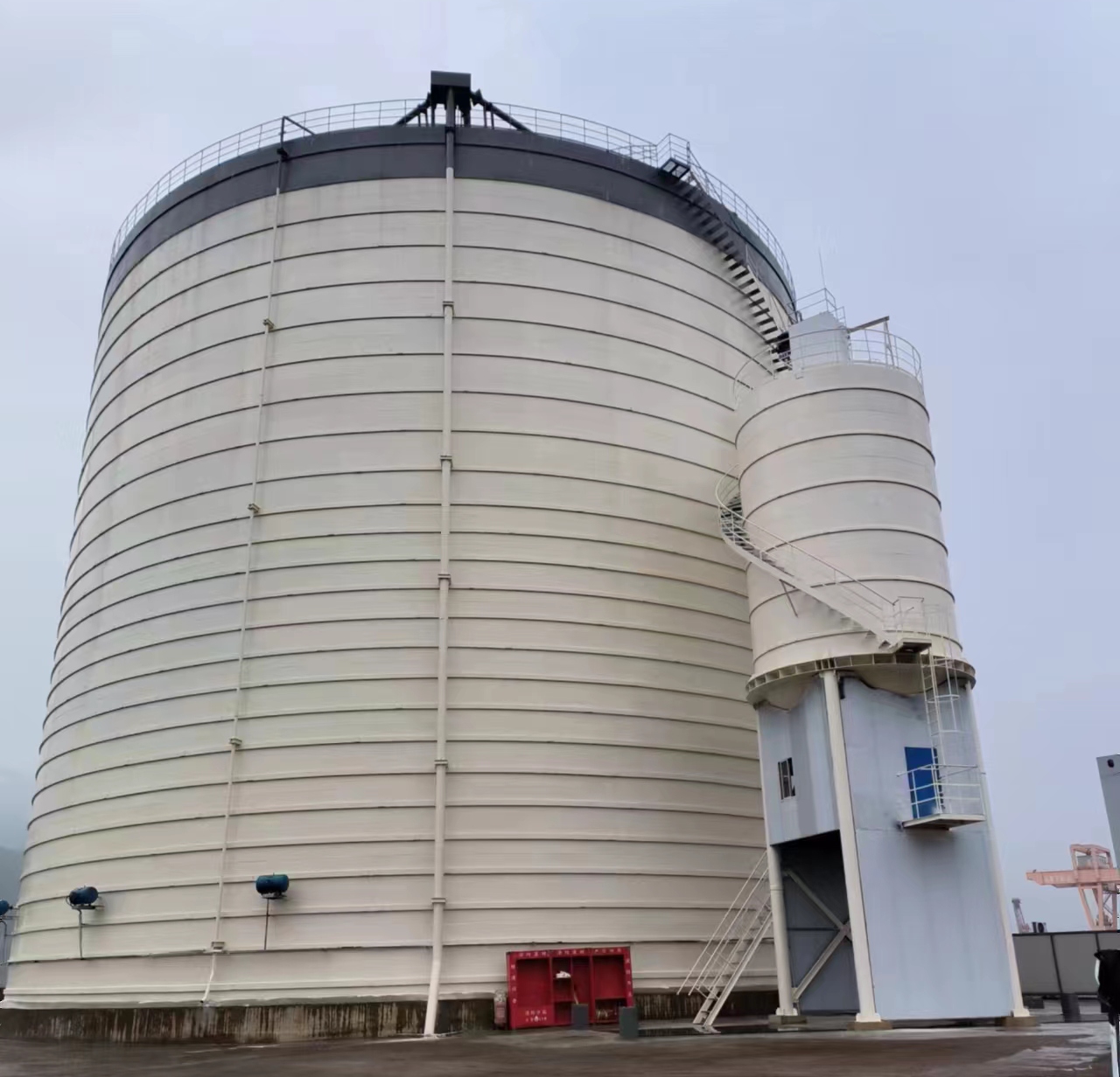 正定10万吨水泥钢板库