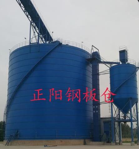 正定大型矿粉钢板库
