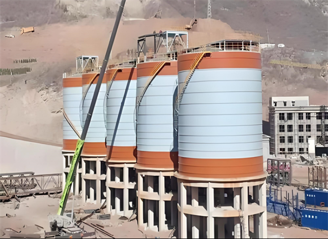 正定高架钢板仓